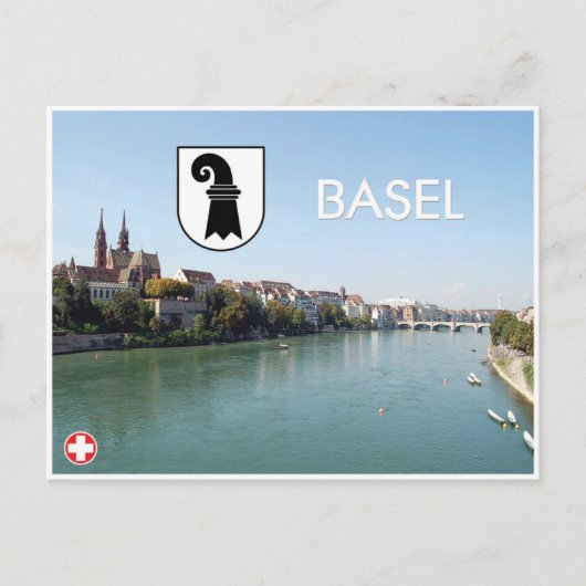 Basel - Schweiz Postkarte (Vorderseite)