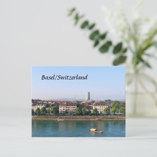 Basel/Schweiz - Postkarte (Stehend Vorderseite)