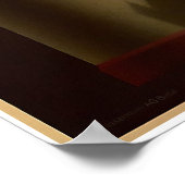 Basel, Schweiz, Spalentor, Reiseposter Poster (Ecke)