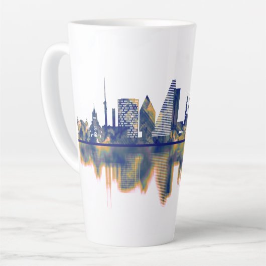 Basel Skyline Milchtasse (Linke Ecke)