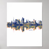 Basel Skyline Poster (Vorne)