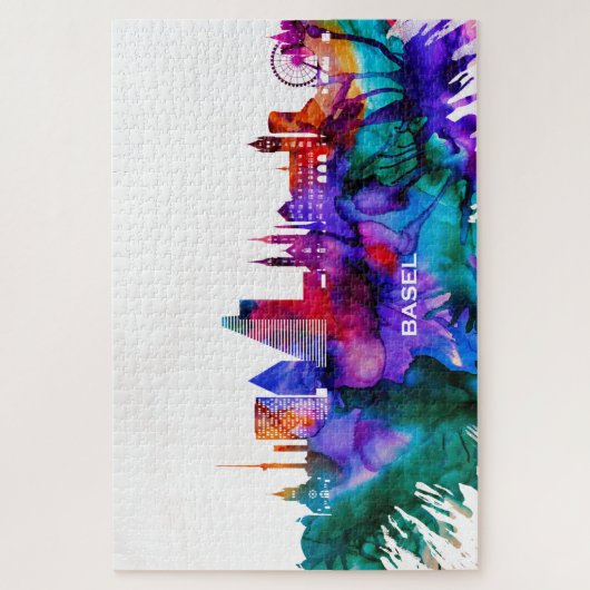 Basel Skyline Puzzle (Vertikal)