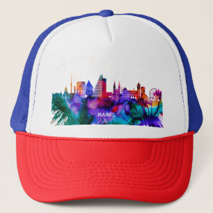 Basel Skyline Truckerkappe