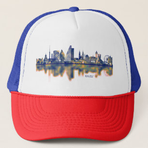 Basel Skyline Truckerkappe
