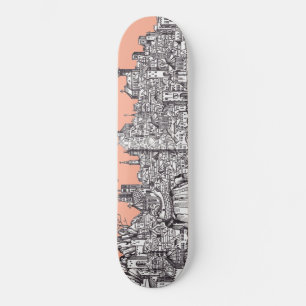 Basel Stadt im Nordwesten der Schweiz Skateboard