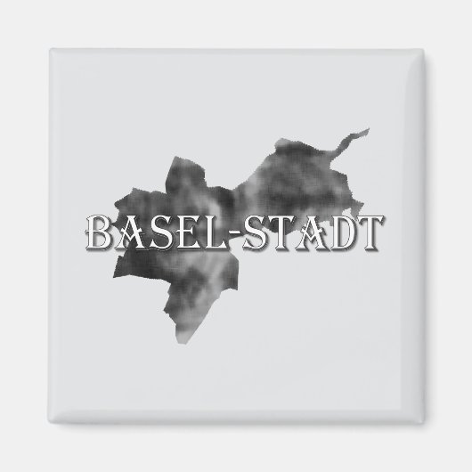 Basel-Stadt Magnet (Vorne)