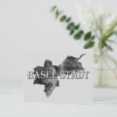 Basel-Stadt Postkarte (Stehend Vorderseite)