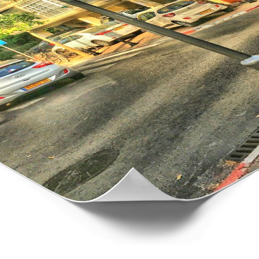 Basel - Yeoshu’a Bin Nun Poster (Ecke)