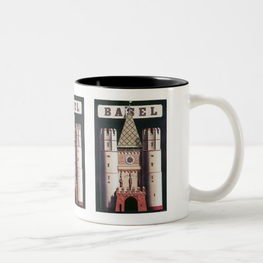 Basel Zweifarbige Tasse (Rechts)
