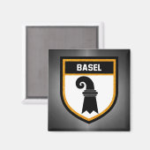 Baseler Flag Magnet (Vorderseite/Rückseite)