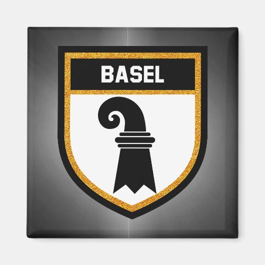 Baseler Flag Magnet (Vorne)
