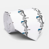 Basemechaniker-T-Shirts und Geschenke Krawatte (Gerollt)