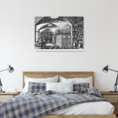 Basement of the Bank of France in Paris, 1897 Leinwanddruck (Insitu (Schlafzimmer))