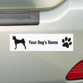 Basenji セ autoaufkleber (Auf Auto)