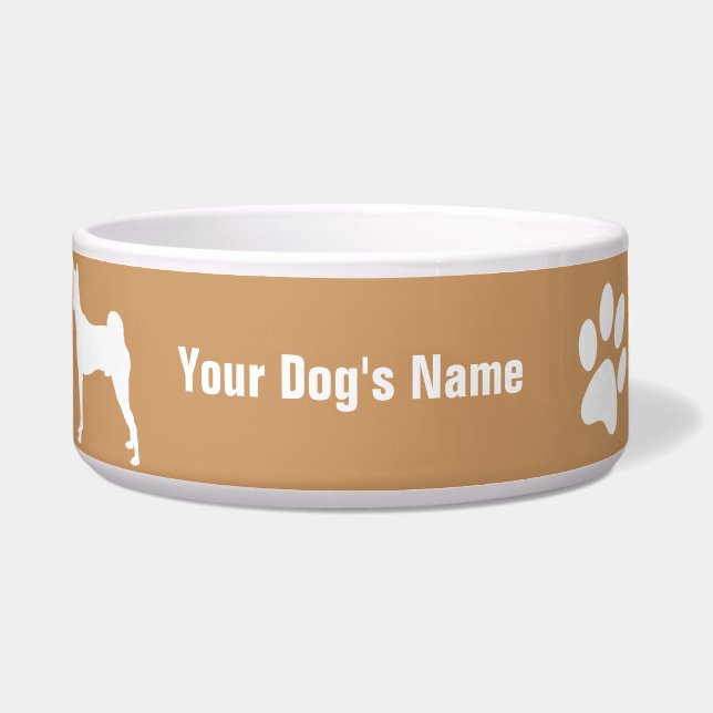 Basenji セ napf (Vorderseite)