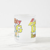 Basenji Agility Geschenke Mattglastasse (Mittel)