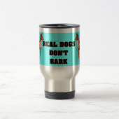 BASENJI BARK REISE MUG REISEBECHER (Mittel)