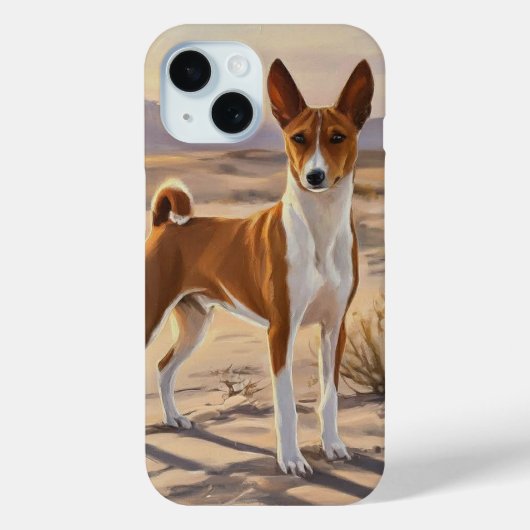 Basenji Case-Mate iPhone Hülle (Rückseite)