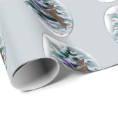 Basenji Christmas Geschenkpapier (Rolleneckpunkt)