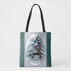 Basenji Christmas Tasche