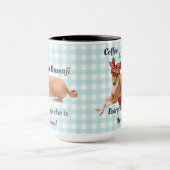 Basenji & Coffee Hundemutter Tasse (Zentrum)