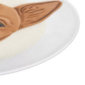 Basenji Dog 3D Inspiriert Schneidebrett (Ecke)