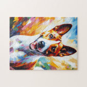 Basenji Dog Acrylic Print Dog Lover Geschenk Puzzle (Horizontal)
