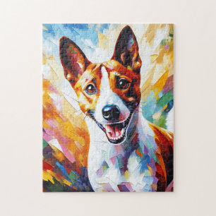 Basenji Dog Acrylic Print Dog Lover Geschenk Puzzle