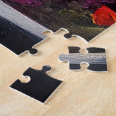 Basenji Dog auf einem Paddel: Ein Landschaftliches Puzzle (Seite)