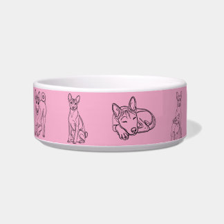 Basenji Dog Barkless Sighthound Napf