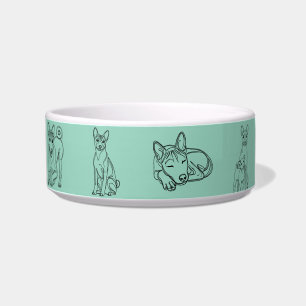 Basenji Dog Barkless Sighthound Napf