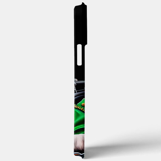 Basenji Dog Fahrrad St. Patrick's Day Case-Mate iPhone Hülle (Rückseite / Rechts)