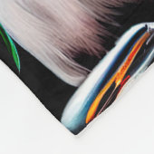 Basenji Dog Fahrrad St. Patrick's Day Fleecedecke (Ecke)