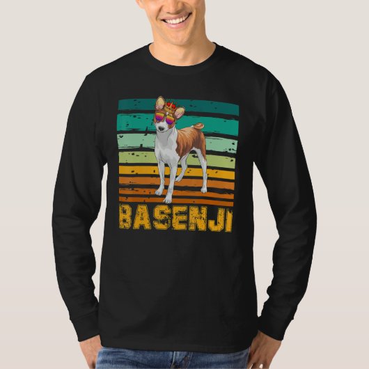 Basenji Dog Funny Saying T-Shirt (Vorderseite)