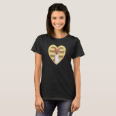 Basenji Dog Heart Kongo Terrier Basenji T-Shirt (Vorne ganz)