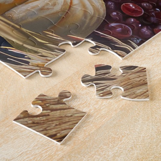 Basenji Dog Herbsternte Erntedank Holiday Puzzle (Seite)