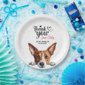 Basenji Dog Hochzeitempfang Pappteller (Party)