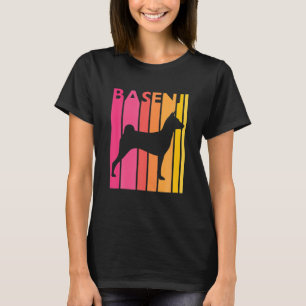 Basenji Dog Lover Gift Vintag Basenji Dog T-Shirt