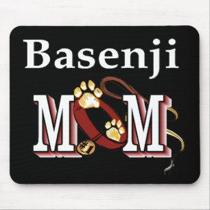 Basenji Dog MOM Mousepad