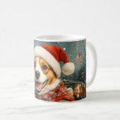 Basenji Dog Roller Untersetzer Weihnachten Kaffeetasse (VorderseiteRechts)