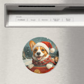 Basenji Dog Roller Untersetzer Weihnachten Magnet (In Situ (Geschirrspüler))