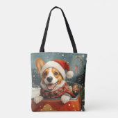 Basenji Dog Roller Untersetzer Weihnachten Tasche (Rückseite)