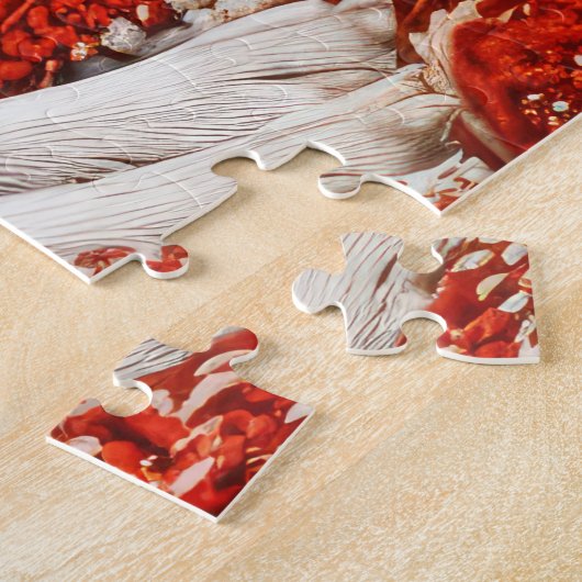 Basenji Dog Weihnachtsfest Puzzle (Seite)