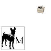 Basenji Doppy Welpe Gummistempel (Stempel)