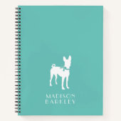 Basenji Doppy Welpe Notizblock (Vorderseite)