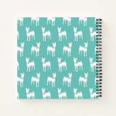 Basenji Doppy Welpe Notizblock (Rückseite)