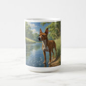 Basenji Elegant Coffee Tasse (Mittel)