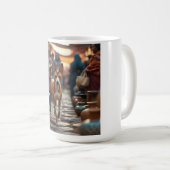 Basenji Elegant Coffee Tasse (VorderseiteRechts)