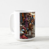 Basenji Elegant Coffee Tasse (Vorderseite Links)