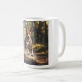 Basenji Elegant Coffee Tasse (VorderseiteRechts)